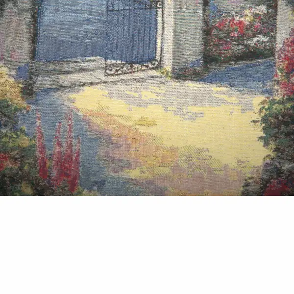 Courtyard Gates tapestry pillows