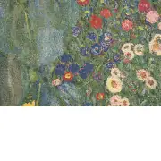 Country Garden A by Klimt Belgian Cushion Cover | Close Up 3