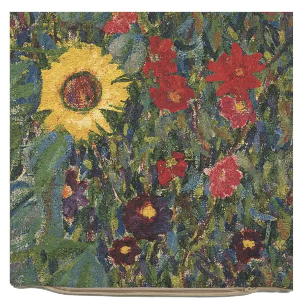 Country Garden B by Klimt Belgian Cushion Cover | Close Up 1
