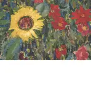Country Garden B by Klimt Belgian Cushion Cover | Close Up 2