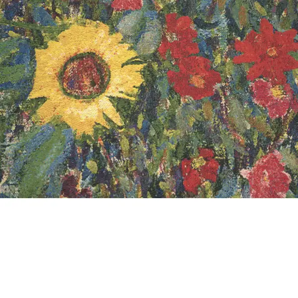 Country Garden B by Klimt tapestry pillows