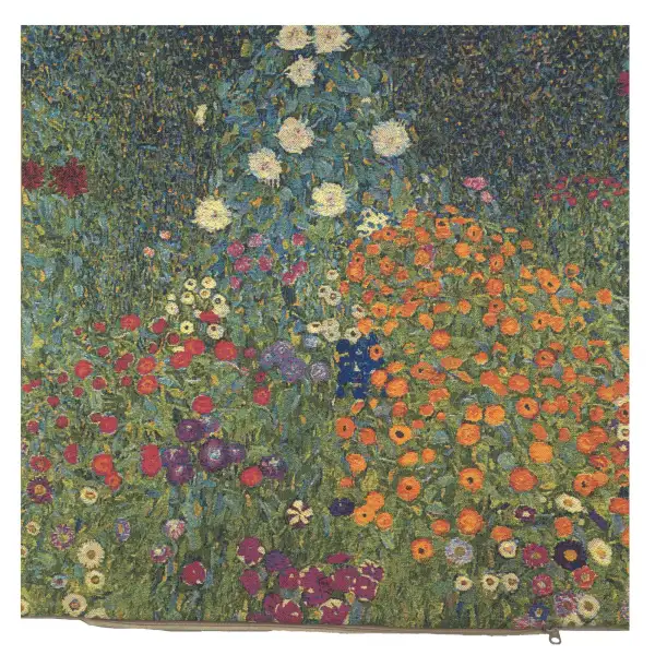 Flower Garden by Klimt european pillows