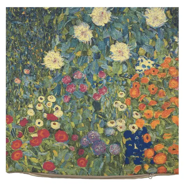 Flower Garden II by Klimt european pillows