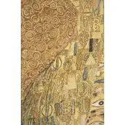 Adele By Klimt European Tapestries - 25 in. x 38 in. Cotton/Polyester/Viscose by Gustav Klimt | Close Up 2