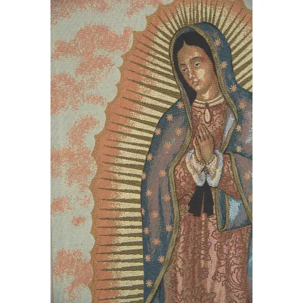 Guadalupe II European Tapestries - 18 in. x 26 in. Cotton/Polyester/Viscose by Charlotte Home Furnishings | Close Up 1