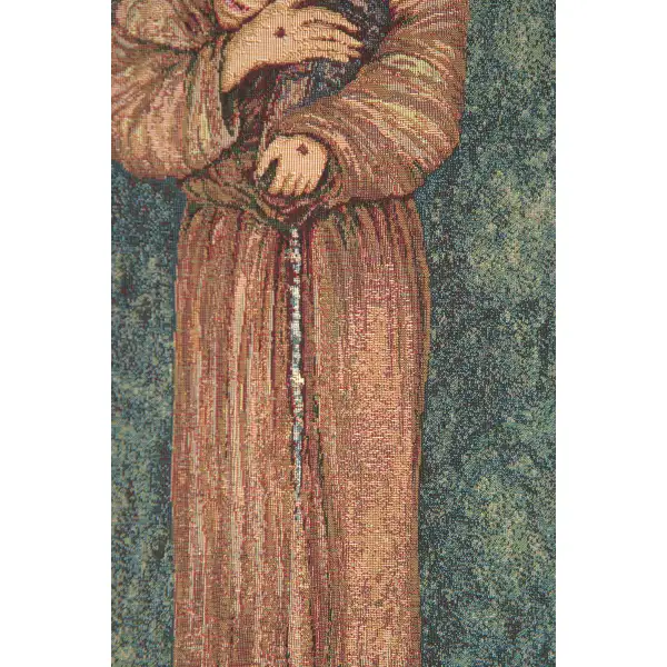 San Francesco con Colonne European Tapestries Madonna & Saint Tapestries
