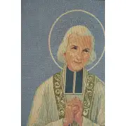 San Giovanni Maria Vianney European Tapestries - 17 in. x 27 in. Cotton/Polyester/Viscose by Charlotte Home Furnishings | Close Up 1