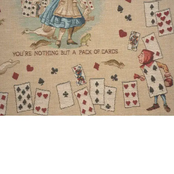 The Pack of Cards Alice In Wonderland Cushion Cover