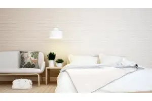 Unicorn and Does Forest White French Couch Cushion