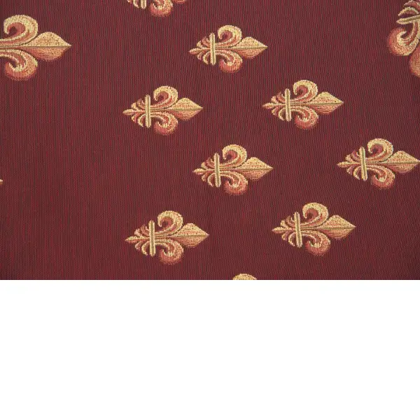 Royal Fleur de Lys Red table mat