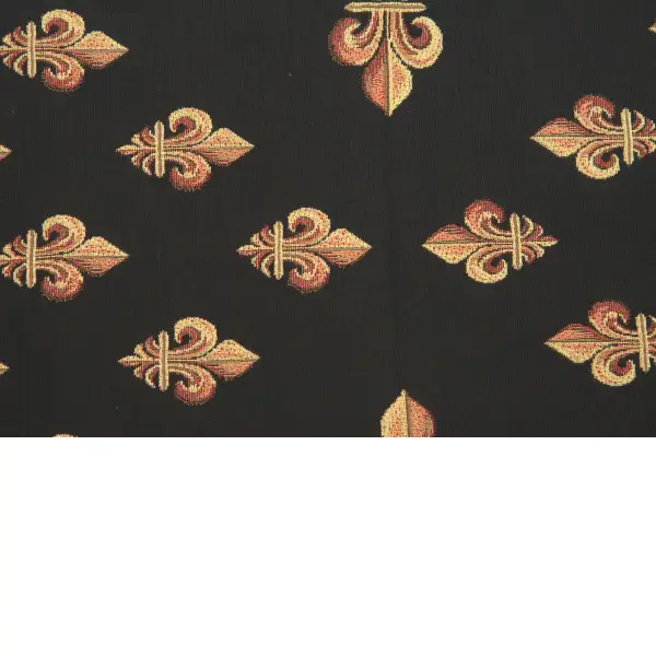 Royal Fleur de Lys Black table mat