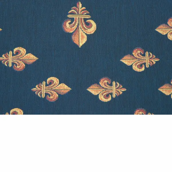 Royal Fleur de Lys Blue French table mat