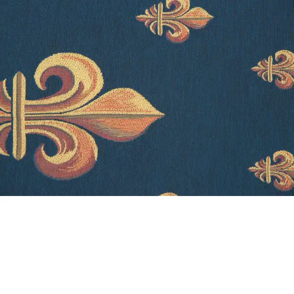 Royal Fleur de Lys Blue table mat