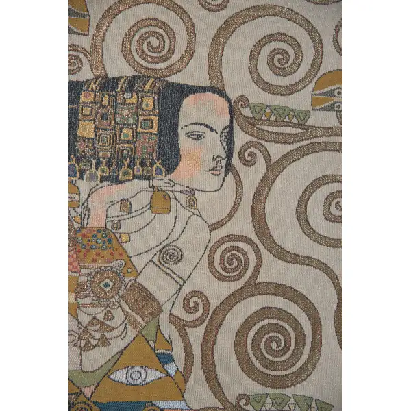 L'Attente Klimt a Gauche Clair european tapestries