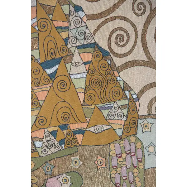 L'Attente Klimt a Gauche Clair wall art