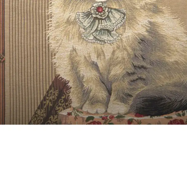 Cat With Harp tapestry pillows