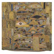 Patchwork II by Klimt Belgian Cushion Cover | Close Up 1