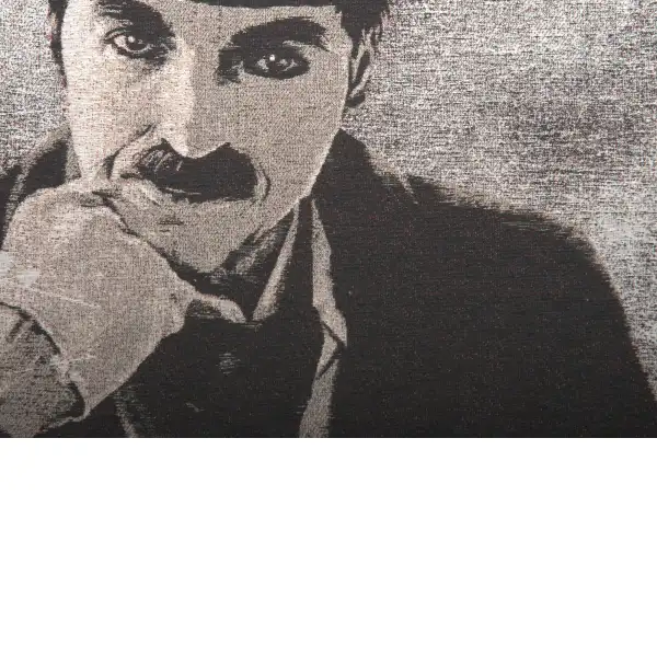 Charles Spencer Chaplin tapestry pillows