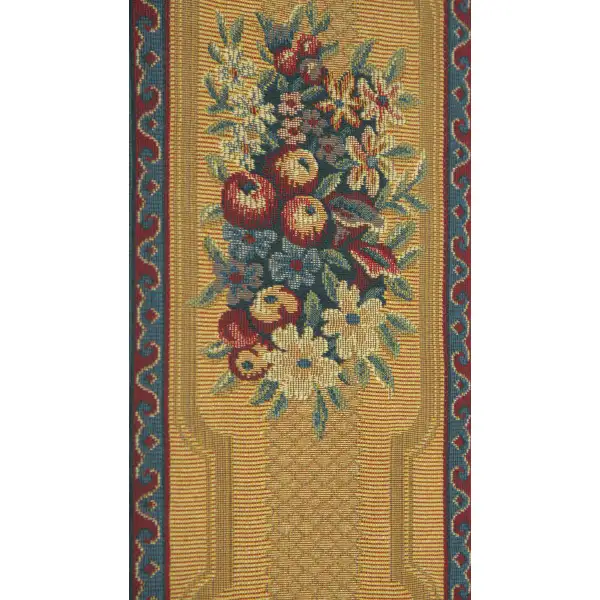 Fruit and Flowers II Belgian Tapestry Bell Pull