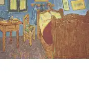 Van Gogh's La Chambre Belgian Cushion Cover | Close Up 2