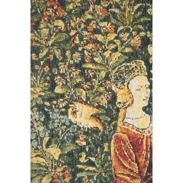 Promenade I Left Panel Light Belgian Tapestry Wall Hanging16th & 17th Century Tapestries
