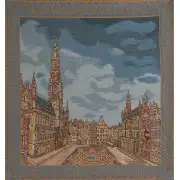 Grand Place Brussels V Belgian Cushion Cover | Close Up 1