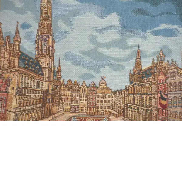 Grand Place Brussels V decorative pillows