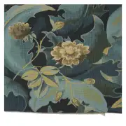 Forest With Flowers Belgian Cushion Cover | Close Up 1