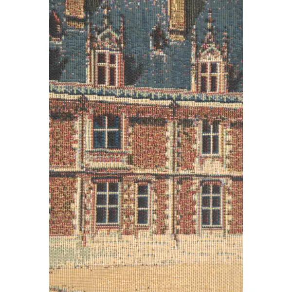 Castle Blois Belgian Tapestry Wall Hanging Famous Places