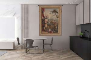 Bouquet Jardin Garden   French Tapestry