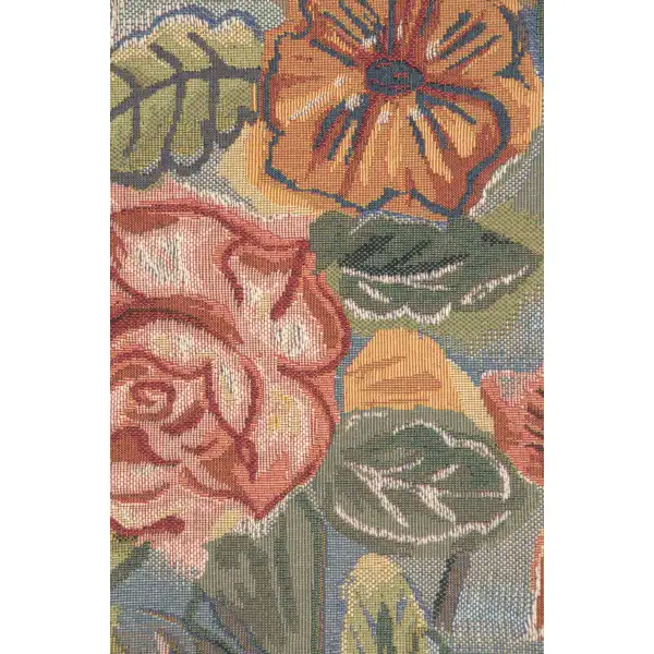 Charlotte Home Furnishing Inc. France Table Runner - 59 in. x 14 in. | Roses and Lilies  French Table Mat