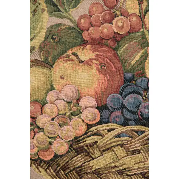 Fruit Basket Beige Belgian tapestries