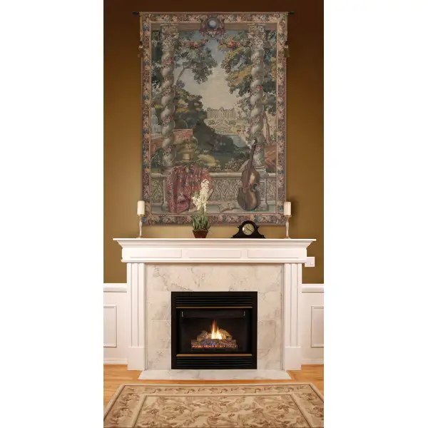Chateau d'Enghien Belgian Tapestry Wall Hanging Art Tapestry