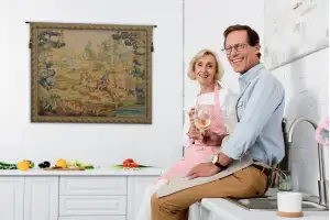 Hunt Belgian Tapestry Wall Hanging