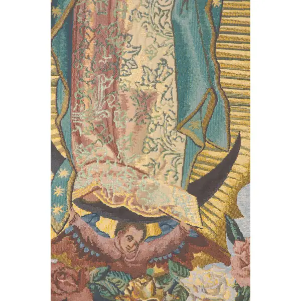Guadalupe Belgian Tapestry Wall Hanging Madonna