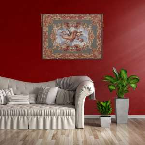 Angels Farnese Belgian Tapestry Wall Hanging