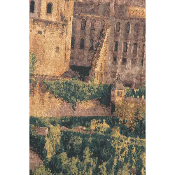 Heidelberg Belgian Tapestry Wall Hanging Castle & Monument Tapestry