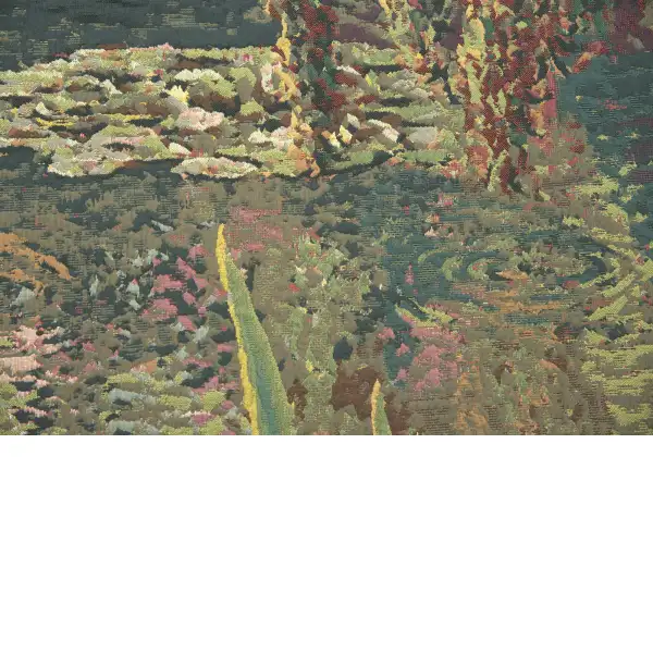 Monet's Garden 3 Large with Border wall art