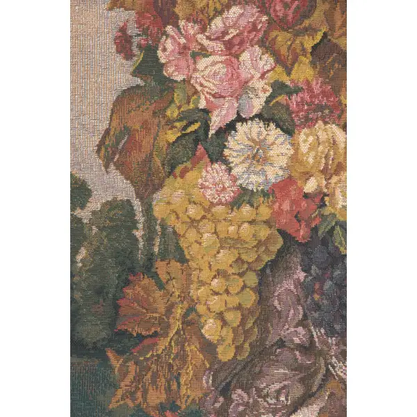 Reflections Small Belgian Tapestry Wall Hanging Floral & Still Life Tapestries