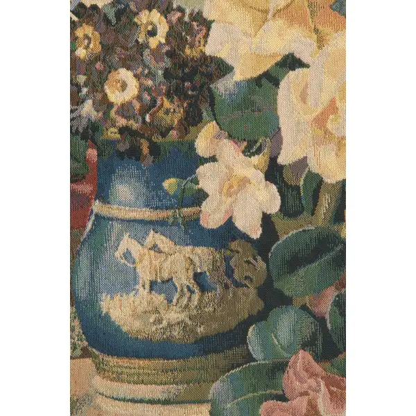 Jolly Bouquet Belgian Tapestry Wall Hanging Floral & Still Life Tapestries