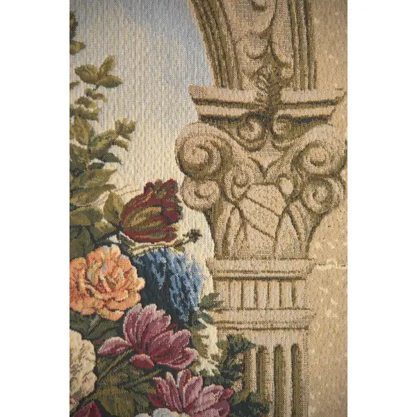 Floral Arch Duo Belgian tapestries