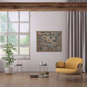 Paysage Flamand Village Flanders Tapestry Wall Hanging