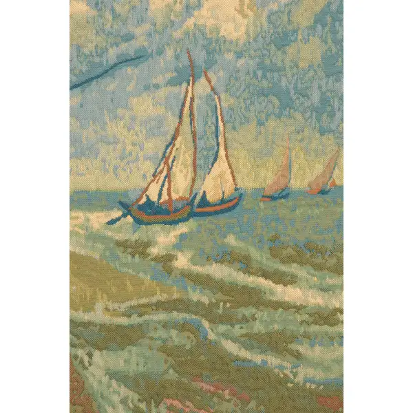 Van Goghs Fishing Boats wall art european tapestries