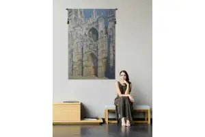 Claude Monet Cathedral Belgian Wall Tapestry