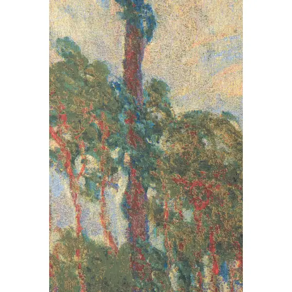 Claude Monet Trees Belgian Tapestry Wall Hanging Masters of Fine Art Tapestries