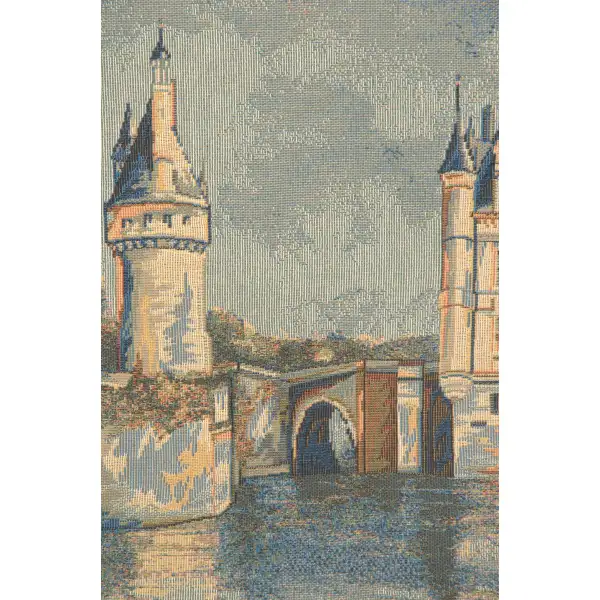 Chenonceau Castle Belgian Tapestry Wall Hanging Castle & Architecture Tapestries