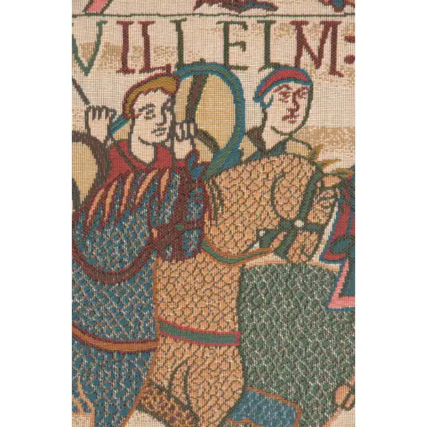 Duke William Departs No Border French Wall Tapestry Bayeux Tapestries