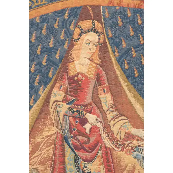 Le Desir Fonce Belgian Tapestry Wall Hanging The Lady and the Unicorn Tapestries