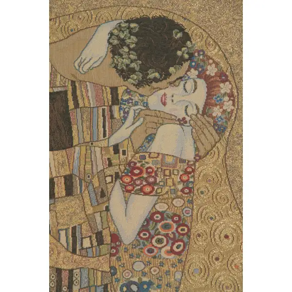 The Kiss Belgian Tapestry Wall Hanging Romance & Myth Tapestries