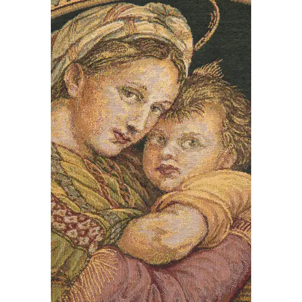 Madonna Della Seggiola Italian Tapestry Madonna
